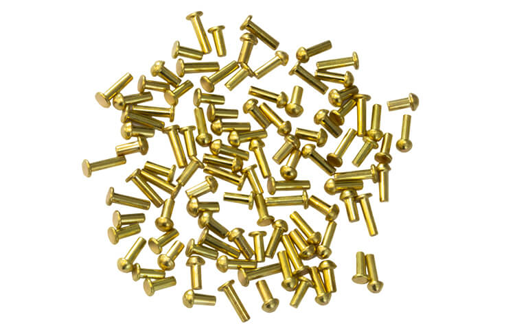 Sortiment Messingnieten