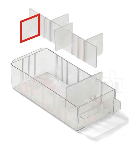 Raaco Trennwände halbquer