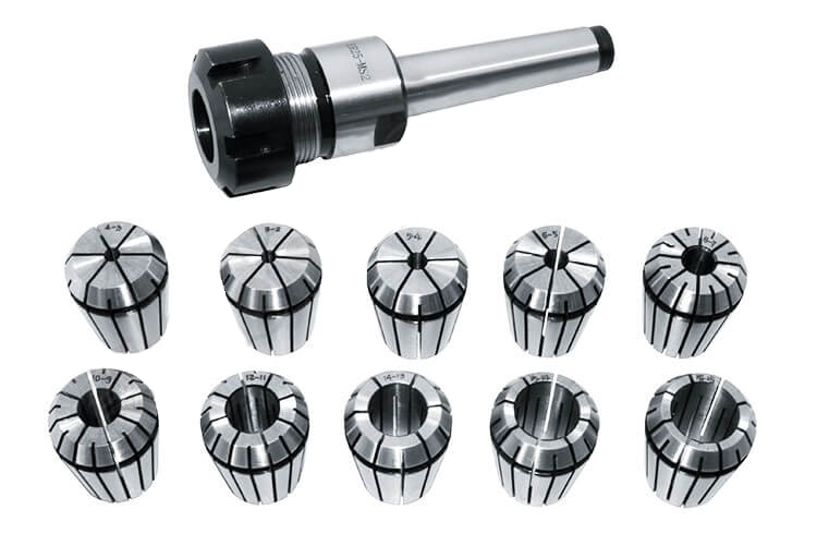 ER Spannzangensatz mit MK2 Futter