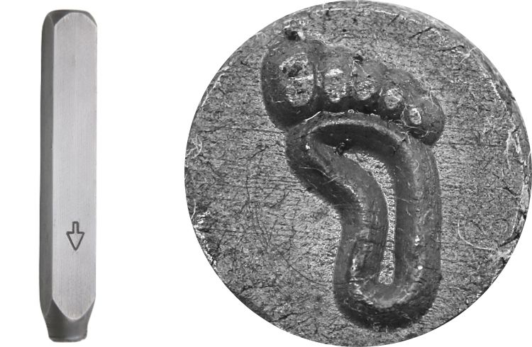 Design Stempel 016 Fuß