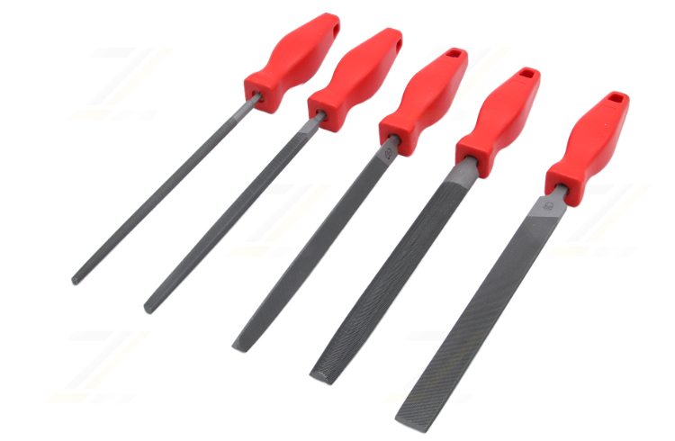 Werkstattfeilensatz F. DICK 5-tlg 200 mm Hieb 2