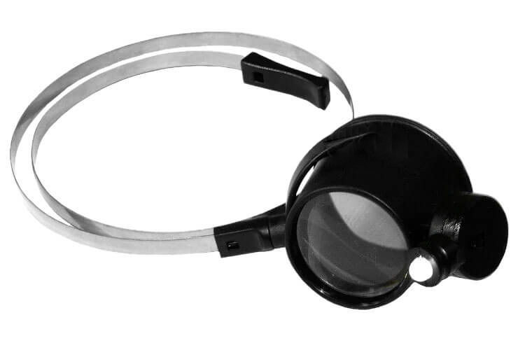 Augenlupe LED Kopfband