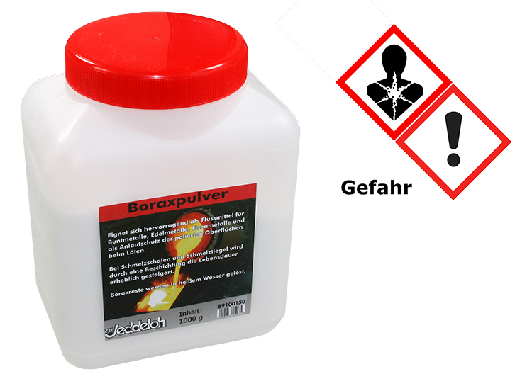 Borax Pulver Schmelzpulver 1 kg