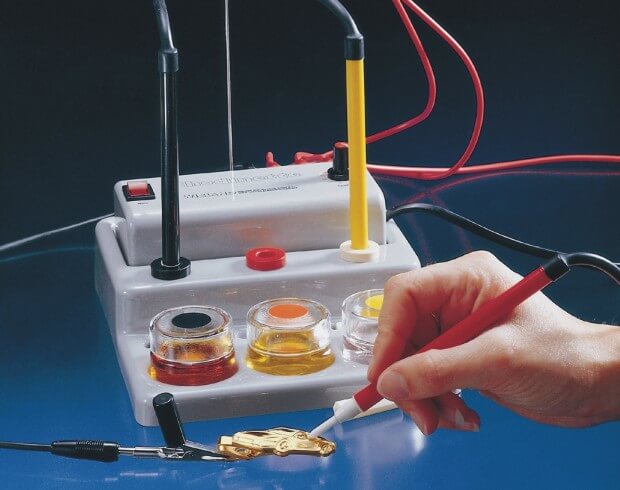 Stiftgalvanik-Gerät, Rhodinette 2