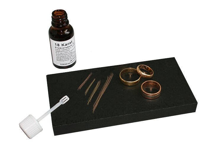 Probierstein Prüfstein 152x78x15mm für Profis