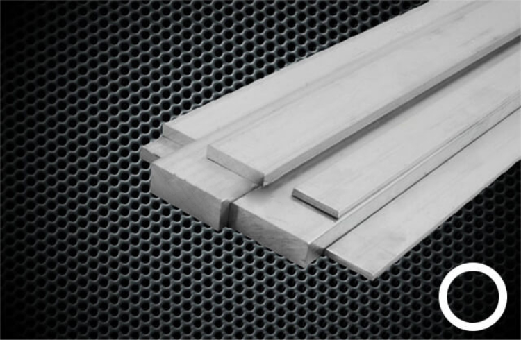 Aluminium AlMgSi 0,5 F22 Flachstangen Länge 500 mm