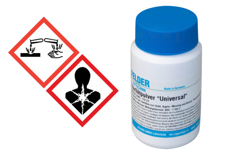 Hartlötpulver Flussmittel 800° - 1100°C