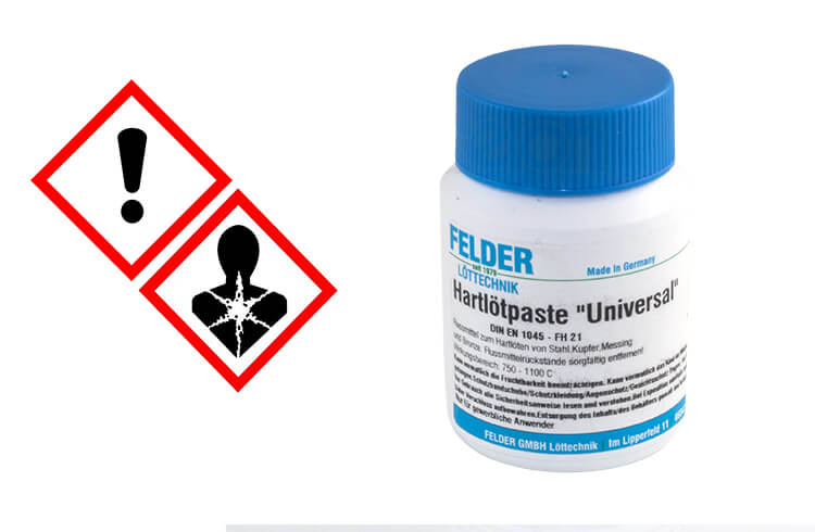 Hartlötpaste Flussmittel 750° - 1100°C