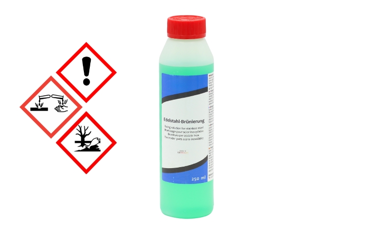 Edelstahl Brünierung 250 ml