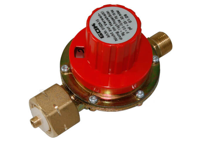 Propan Druckminderer 25-50 mbar