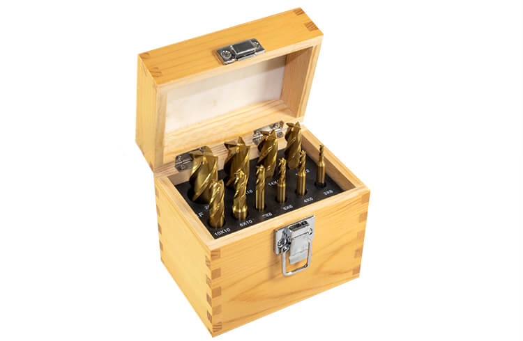 HSS-TIN Fräsersatz, 4-schneidig