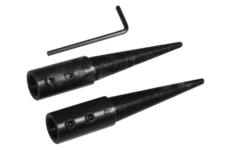 2 Polierspitzen, links / rechts