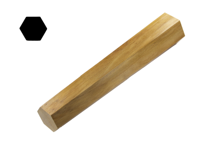 Armreifriegel Holz, sechskant