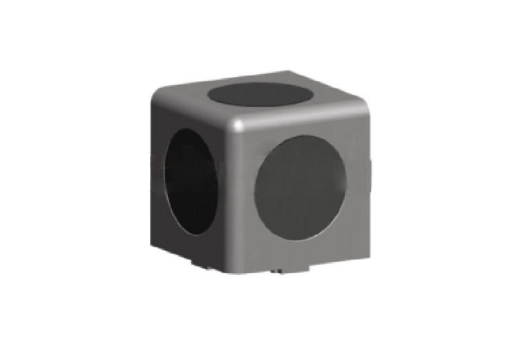 3D Würfelverbinder 40x40 Nut 6