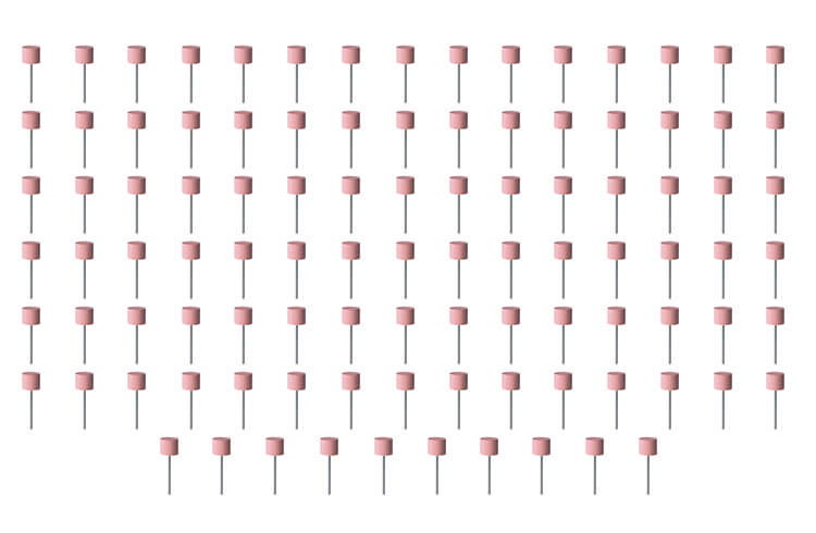 100 Universalpolierer rosa