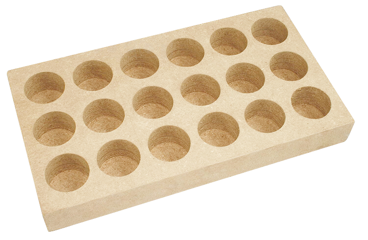 Bord für 18 ER32 Spannzangen