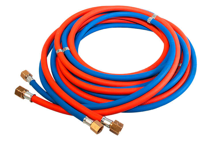 Schlauchpakete Sauerstoff/Azetylen