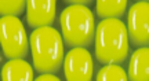 Böhmische Rocailles olivin