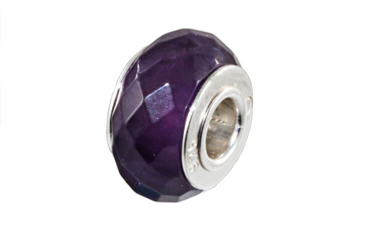 Edelstein Beads Amethyst/facettiert