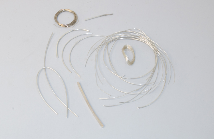 Div. Drahtab. Silber  935/- 100 g