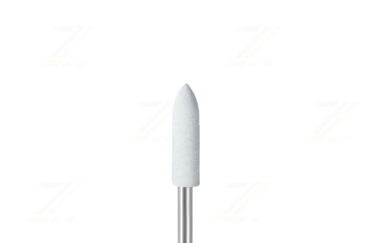 Silikonpolierer Schaft Torpedo weiß