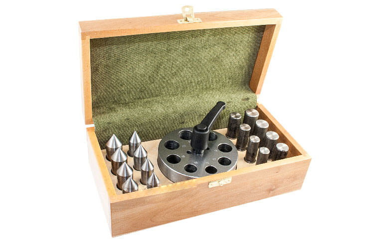 Aushauwerkzeug für Ronden und Scheiben 15 - 22 mm