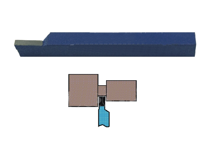 DIN 4981R Einstechstahl