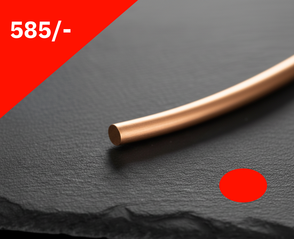 Golddraht Ovaldraht 75% Rotgold 585/-