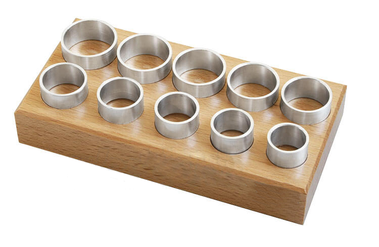 Anschlagringe, Aluminium