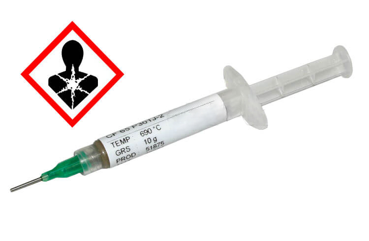 Lotpaste für Weissgold, weich