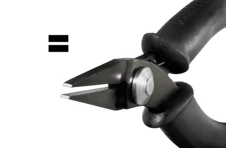 Dark-Line Flachzange