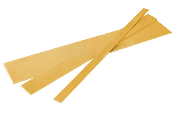 Messing Streifen Stärke 2,0 mm Ms 63