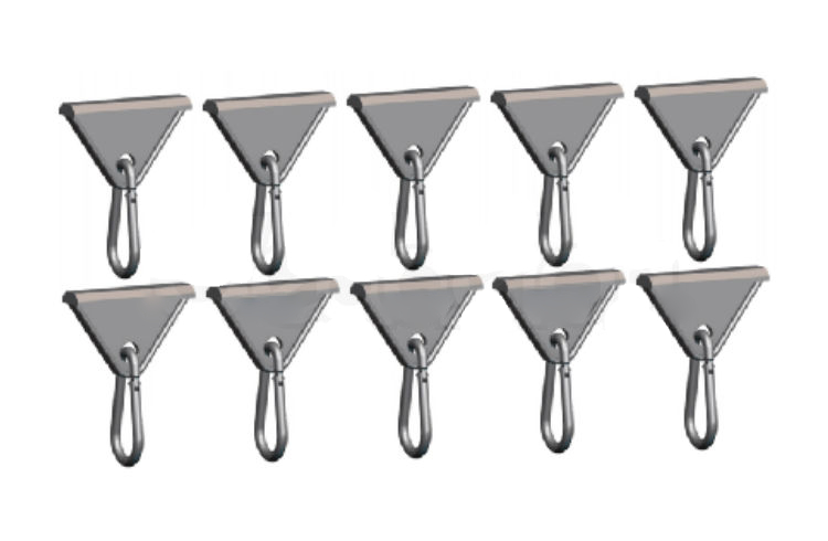 10 Werkzeuggleiter mit Karabiner Nut 8/10