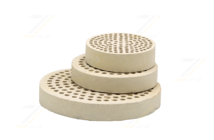 Keramiklötplatte rund