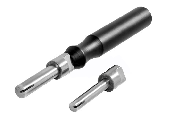 2 Ösenwickeldorne rund