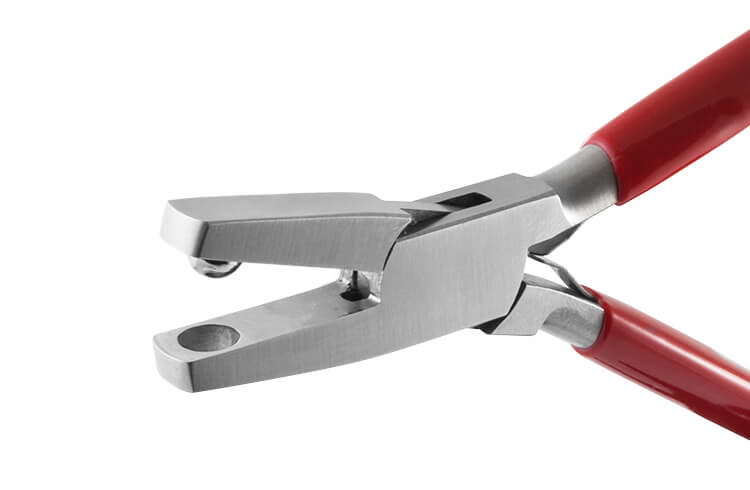 Formzange Kugel 7 mm gerade / Dimple Plier