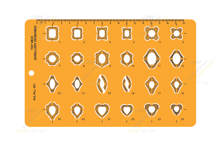 Design Schablone Nr. 21