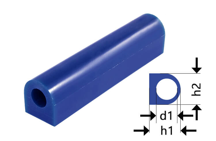 Feilwachs blau Siegel  28 x 25mm