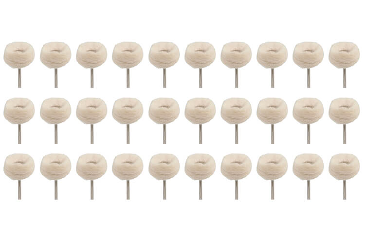 30 Polierräder Kaschmir 22 mm