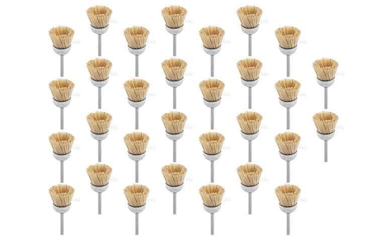 30 Kelchbürsten weiß