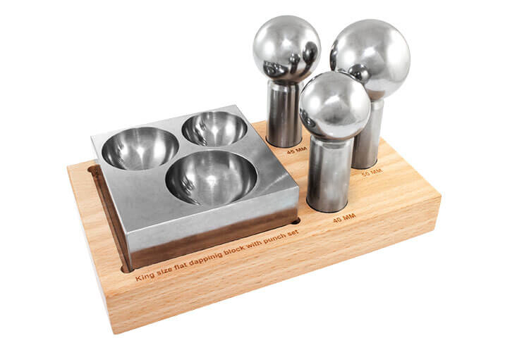 Kugelpunzensatz mit Würfelanke 40 - 50 mm