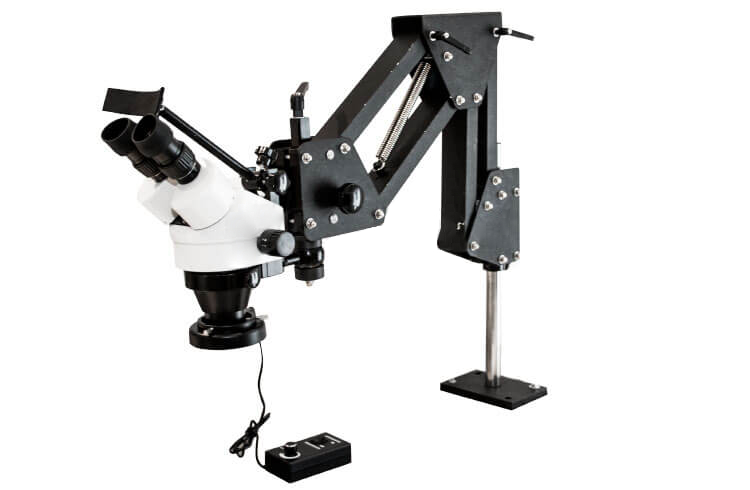 Stereo-Zoom-Mikroskop / Fassermikroskop