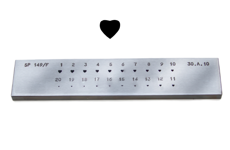 Zieheisen herz 3 - 1