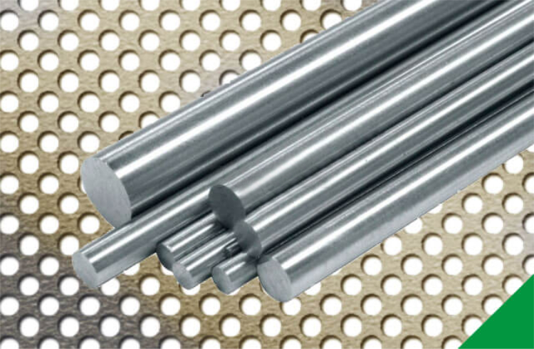 Edelstahl Rundstangen V2A 1.4305 Länge 120 mm