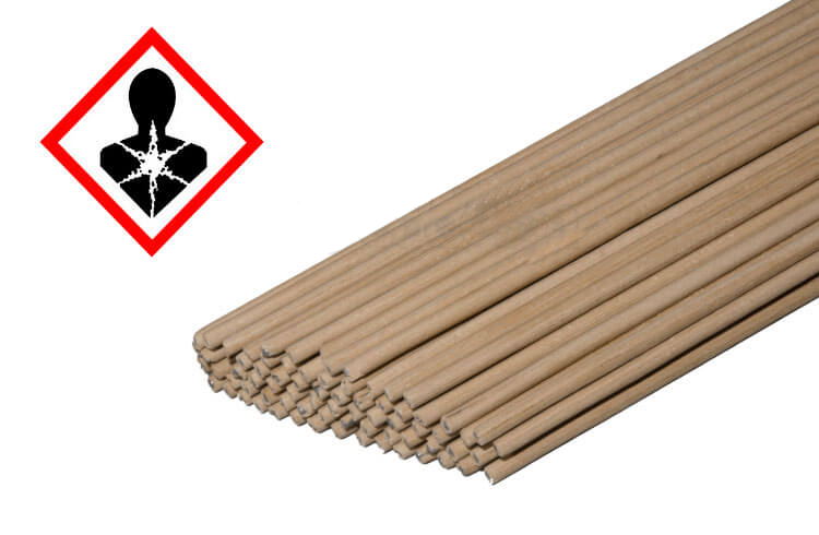 SILBERLOT Hartlot L-Ag34Sn 1,5 x 500 mm, ummantelt