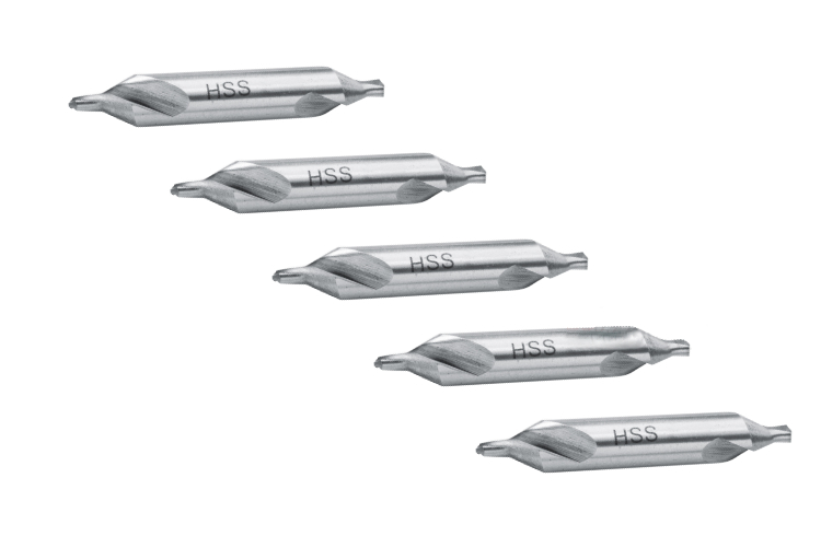 5 Zentrierbohrer HSS