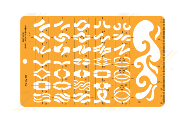 Design Schablone Nr. 20