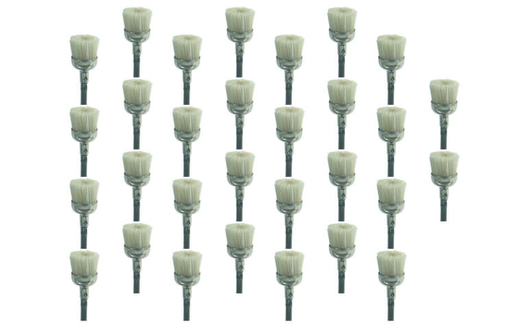 30 Kelchbürsten Ziegenhaar
