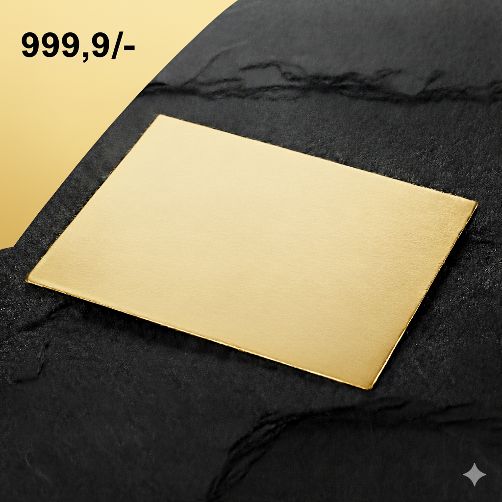 Goldblech Feingoldblech 999,9