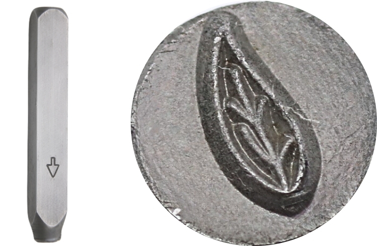 Design Stempel 011 Blatt